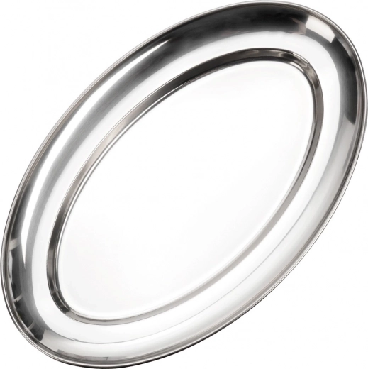 Polished stainless steel with high gloss