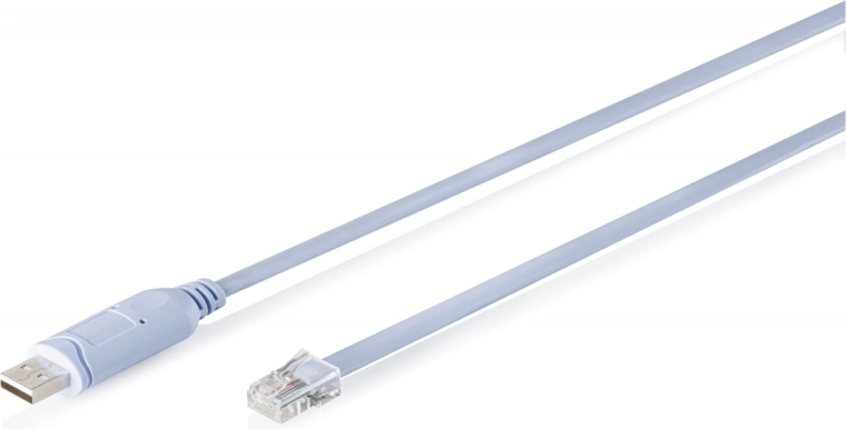 USB-A to RJ45 Console Cable Adapter with FTDI Chipset (FT232RNL), Light Blue, 1.8 m