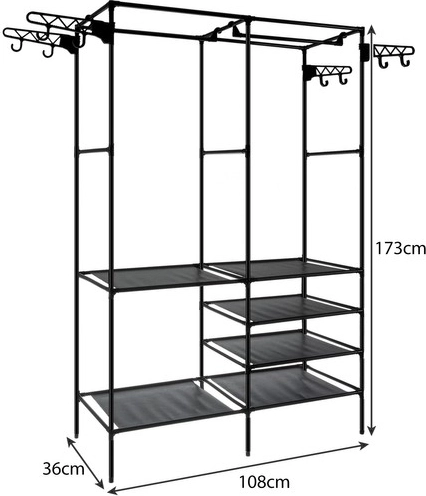 Compact dimensions and floor protection