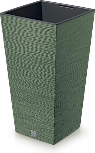 Furu Square Planter 29.5 cm – earthy green