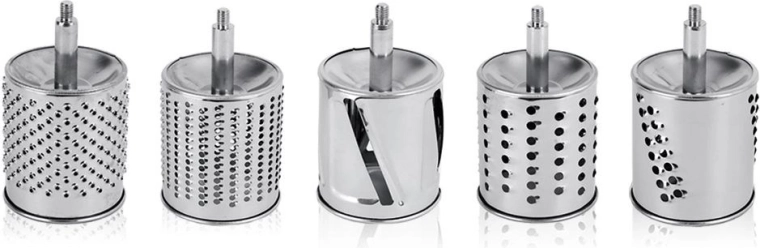 Pieci maināmi cilindri visiem uzdevumiem