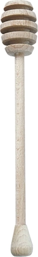 Wooden honey dipper spoon