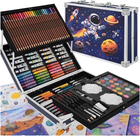 Maaleo radošais mākslas komplekts koferītī “astronauts”