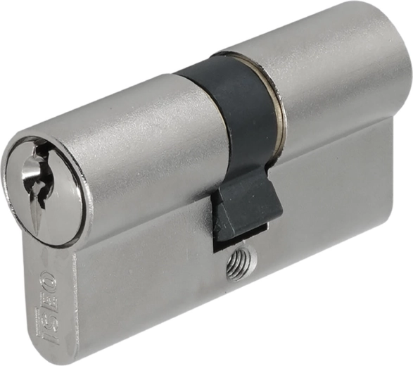 Cylinder lock 40/45 mm, nickel, security class 3 ISEO F6