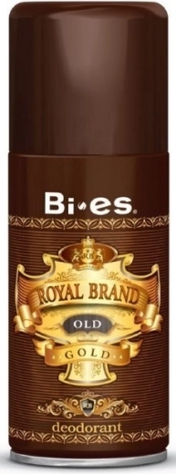 BI-ES Royal Brand Gold vīriešu dezodorants aerosolā 150 ml
