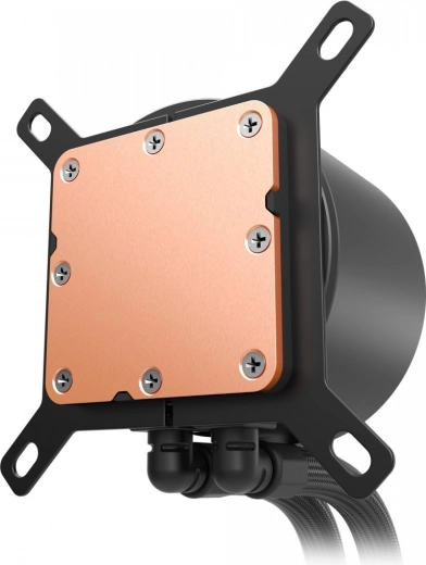 Copper base for more efficient heat transfer