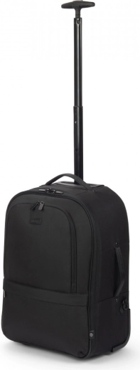 Ceļojumu mugursoma uz riteņiem Eco CORE 14–16″, melna