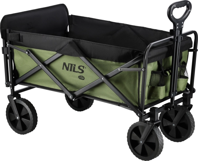 Salokāms kempinga ratiņi NILS Camp 150 l, zaļi