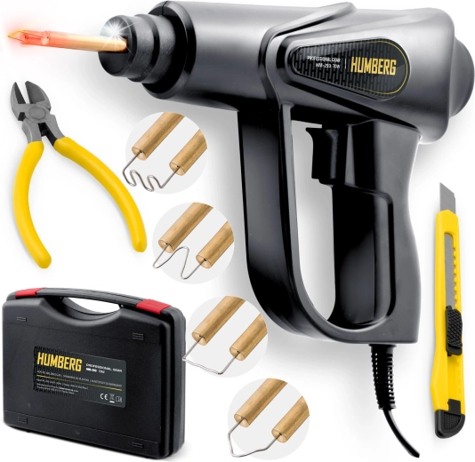 Plastmasas metinātājs 70 W HUMBERG HM-293 koferī