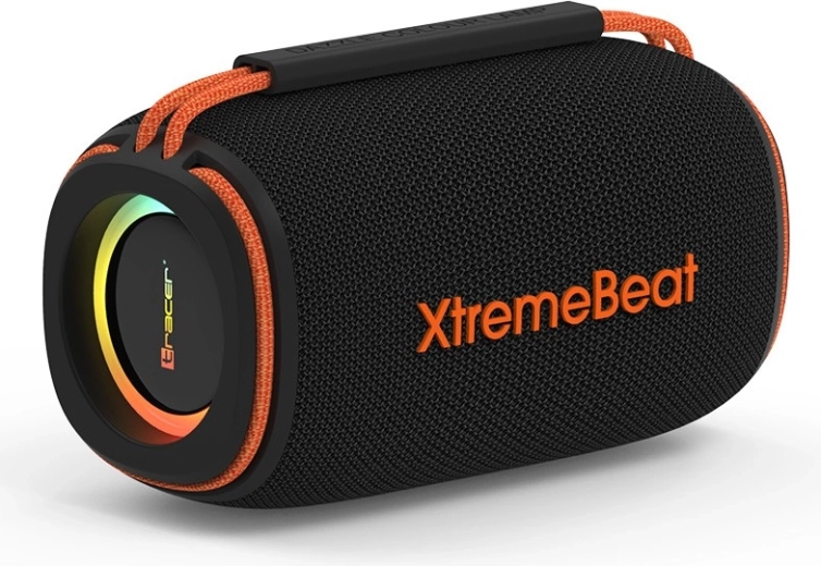 Wireless speaker Tracer XtremeBeat Mid TWS with RGB lighting – black