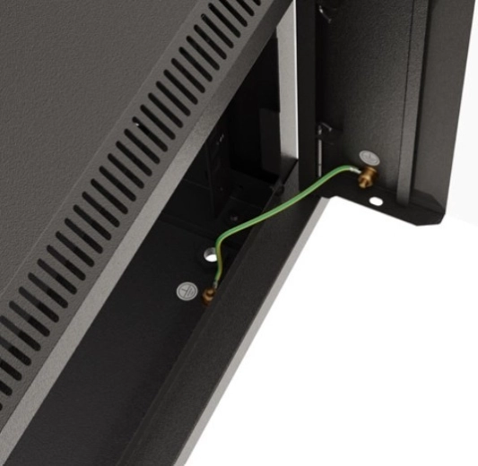 Easy service access and grounding