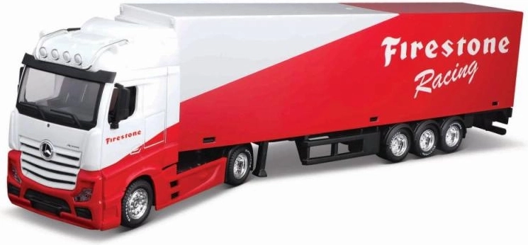 Metāla kravas auto Bburago 1:43 Volvo FH16 Globetrotter 750 XXL ar piekabi