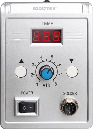 Precise temperature and airflow settings