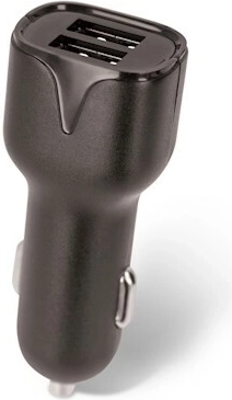 Setty USB auto lādētājs 2× USB 2,4 A melns