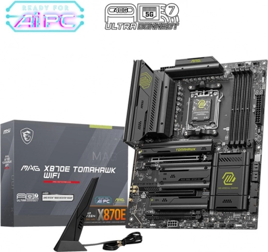 Spēļu mātesplate MSI MAG X870E Tomahawk Wi‑Fi AM5