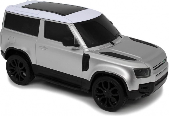 RC auto LAND ROVER Defender 1:16, 2,4 GHz – pelēks