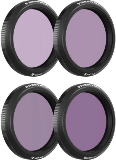 Set of ND filters for DJI Osmo Action 5 by Freewell