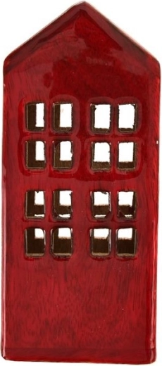 Dekoratīvs namiņš mango red 7 × 5,5 × 16 cm