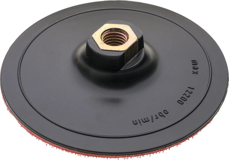 Slīpripaiņu turētājs 125 mm M14 ar Velcro (sausā tipa) stiprinājumu
