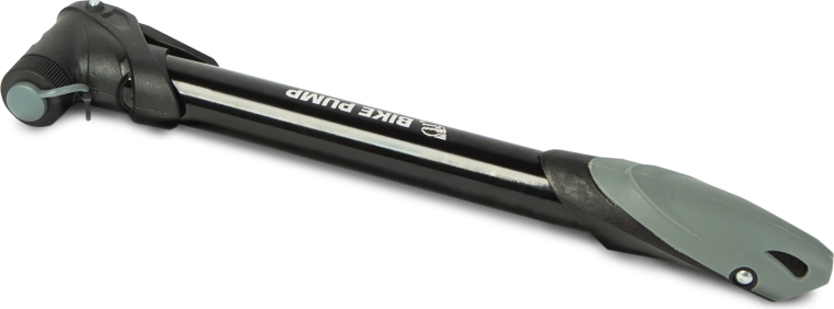 WheelZone Two-Way Hand Pump for Bicycle, 60 PSI, Black