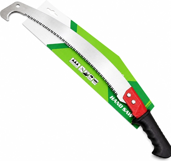 Hand pruning saw for branches with hook, 40 cm