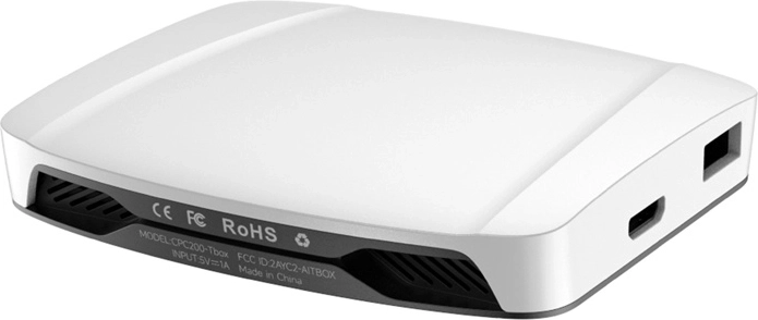 Bezvadu multimediju adapteris CARLINKIT Tbox UHD Apple CarPlay un Android Auto (USB-A)