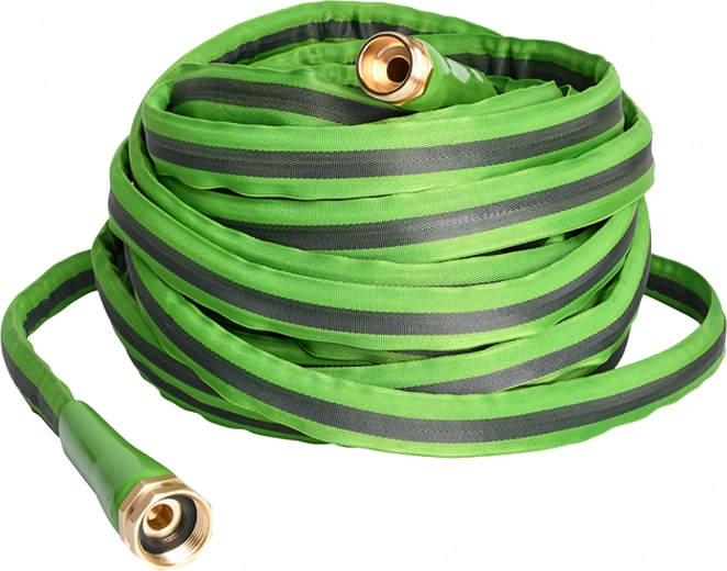 Garden high-pressure PVC hose, 1/2" with brass connectors – 30 m
