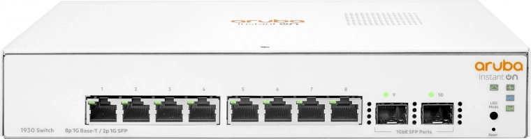 Aruba Instant On 1930 8G 2SFP slēdzis