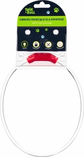 Spīdoša LED USB kaklasiksna sunim un kaķim