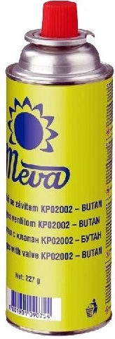 Gāzes kasetne 227 g ar vārstu MEVA