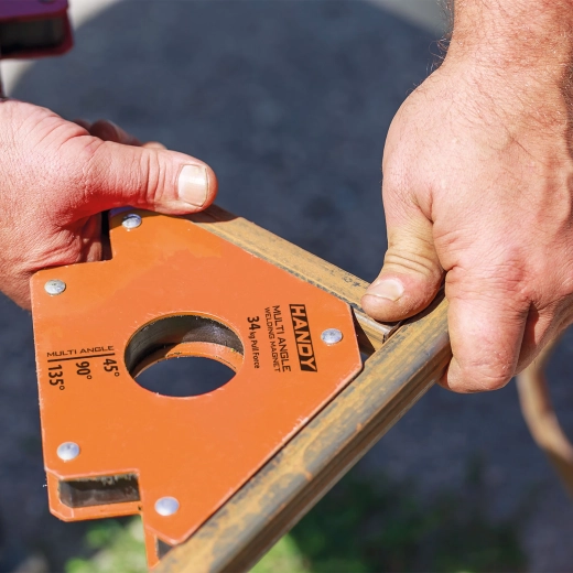 34 kg Welding Magnet for 45°, 90° and 135° Angles