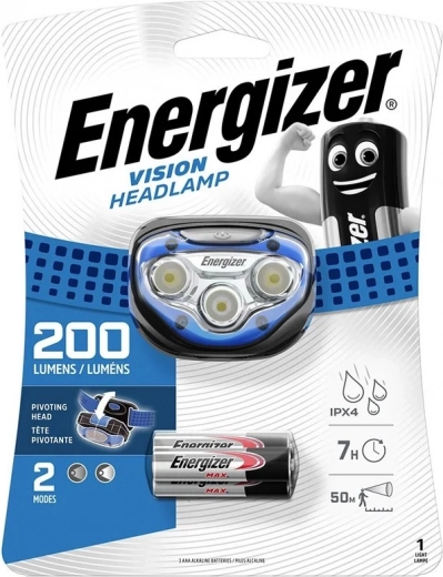 ENERGIZER Headlamp 6 LED, 3× AAA