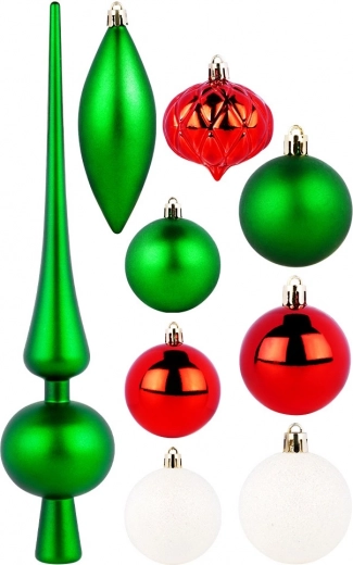 Elegant topper and mix of shapes