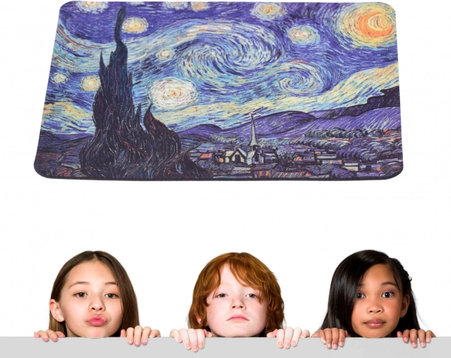 Peles paliktnis “Zvaigžņotā nakts” Van Gogs