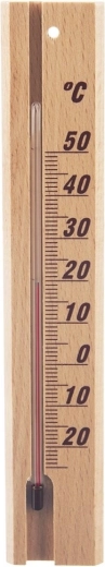 Koka sienas termometrs 20 cm