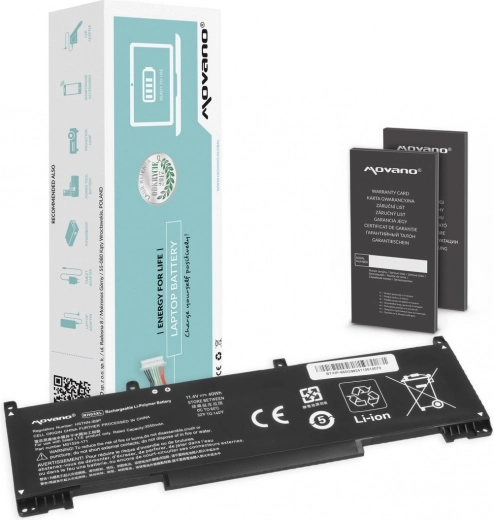Movano RH03XL battery for HP ProBook 440, 445, 450, 630, 640 and 650 G8, G9 and G10, 3550 mAh