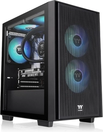 Datora korpuss Thermaltake Versa H16 TG melns