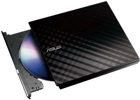 External DVD Burner ASUS SDRW-08D2S-U Lite Slim USB Black