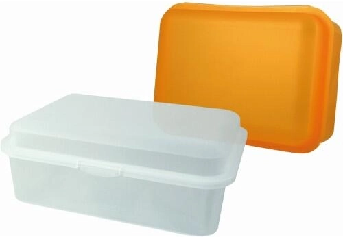 Plastmasas klikšķa kārba 18 × 13 × 7 cm – krāsu mikss