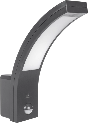 Outdoor LED Wall Light with Motion and Dusk Sensor MACLEAN ENERGY MCE244