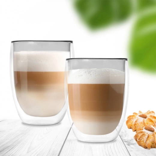 Ideāli piemērotas latte, kapučīno un tējai