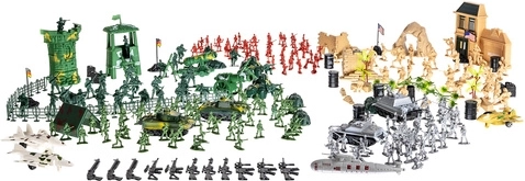 300 elements for realistic military action