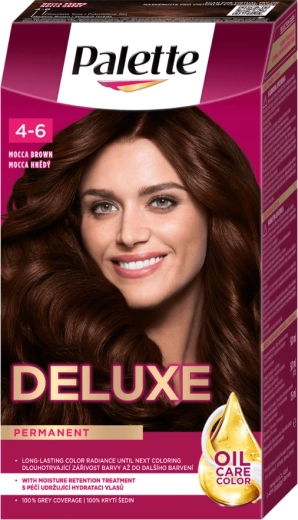 Palette Deluxe 4-6 mocha brown, permanent hair dye 50 ml