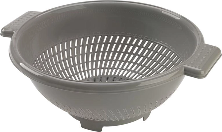 Plastmasas caurduris ar rokturiem Heidrun, 25 cm