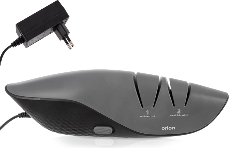 Electric 2‑in‑1 Knife Sharpener, 26 × 6 × 7.5 cm