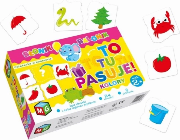 Puzzle Colors – šeit tas der: krāsas