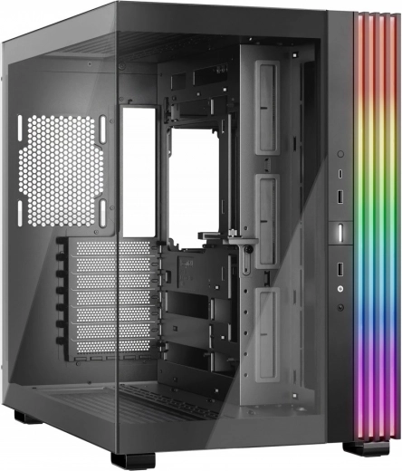 Be Quiet! Light Base 600 DX melns PC korpuss