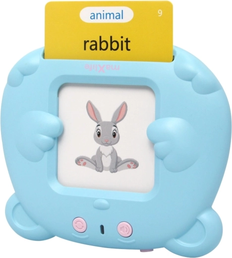 Maxlife interaktīvais karšu lasītājs angļu valodas apguvei MXLD-100, zils