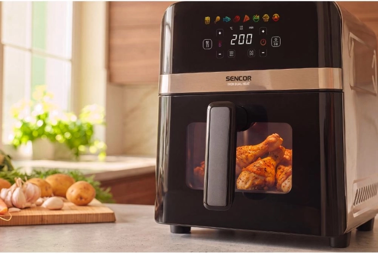 Vienmērīga izcepšana ar Dual Heat