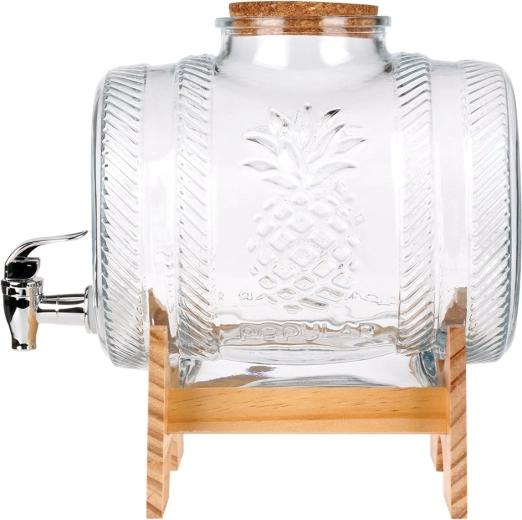 Izturīgs stikls ar ananasa reljefu